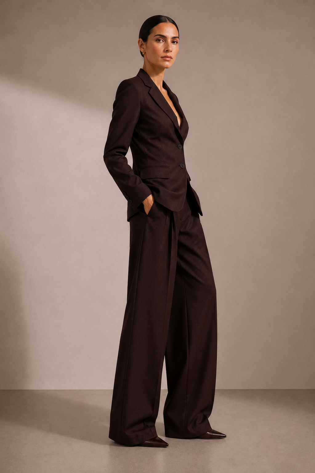 Stretch Palazzo Trousers