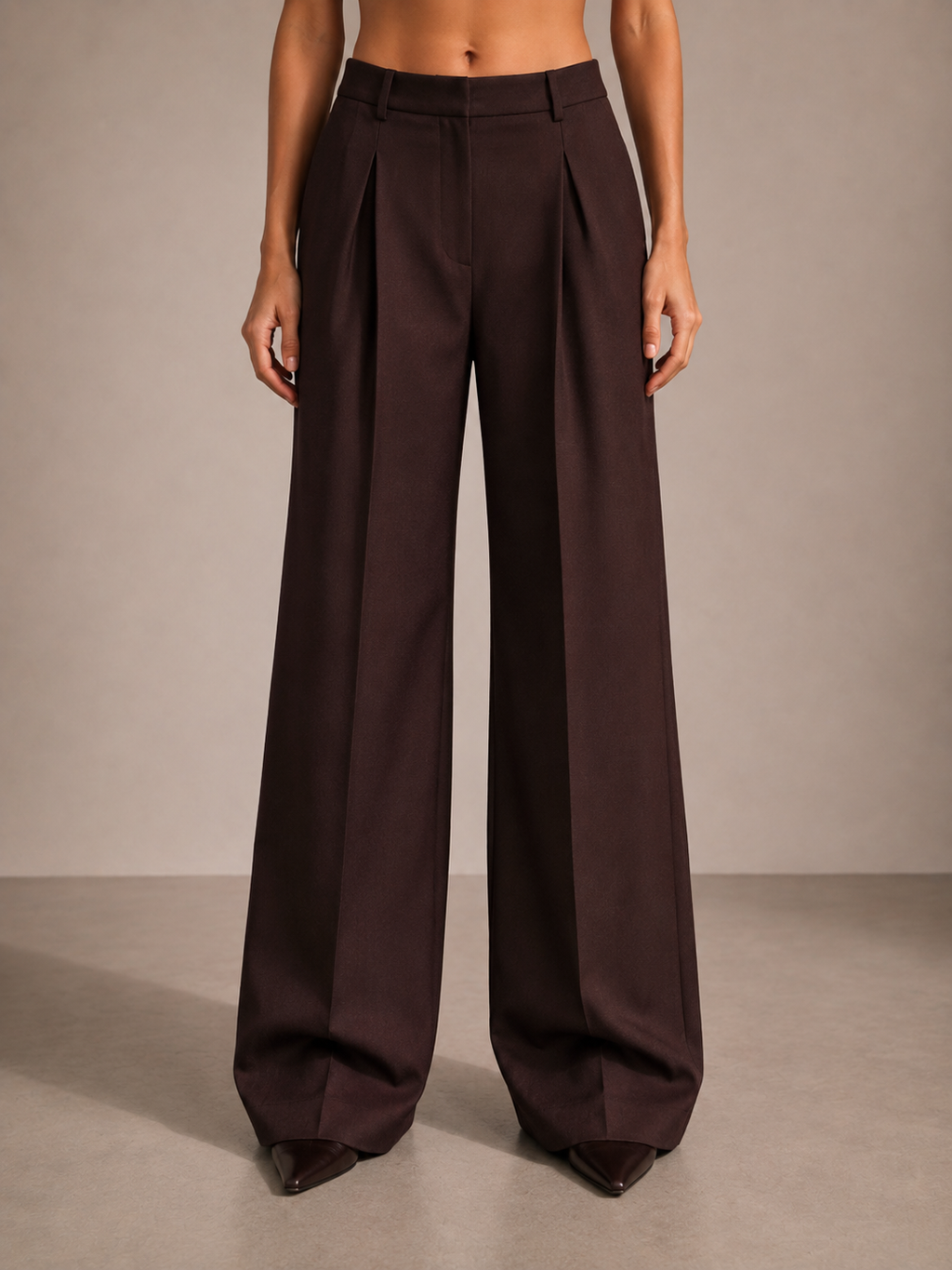 Stretch Palazzo Trousers