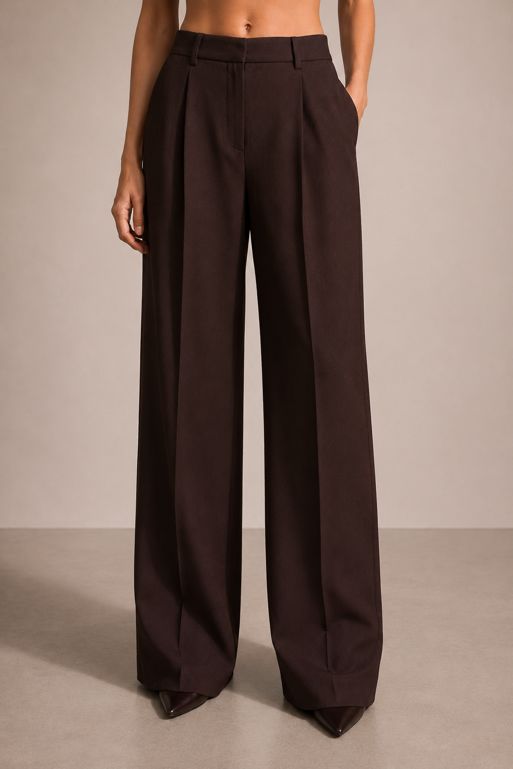 Stretch Palazzo Trousers
